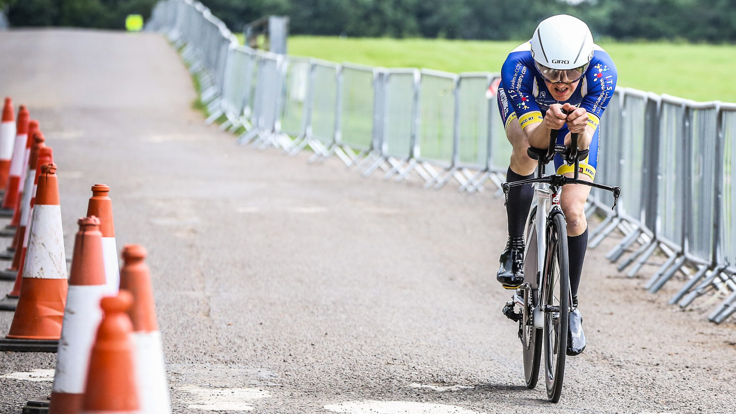 Cambridge Chrono 2018 on the way out of the Show Ground.