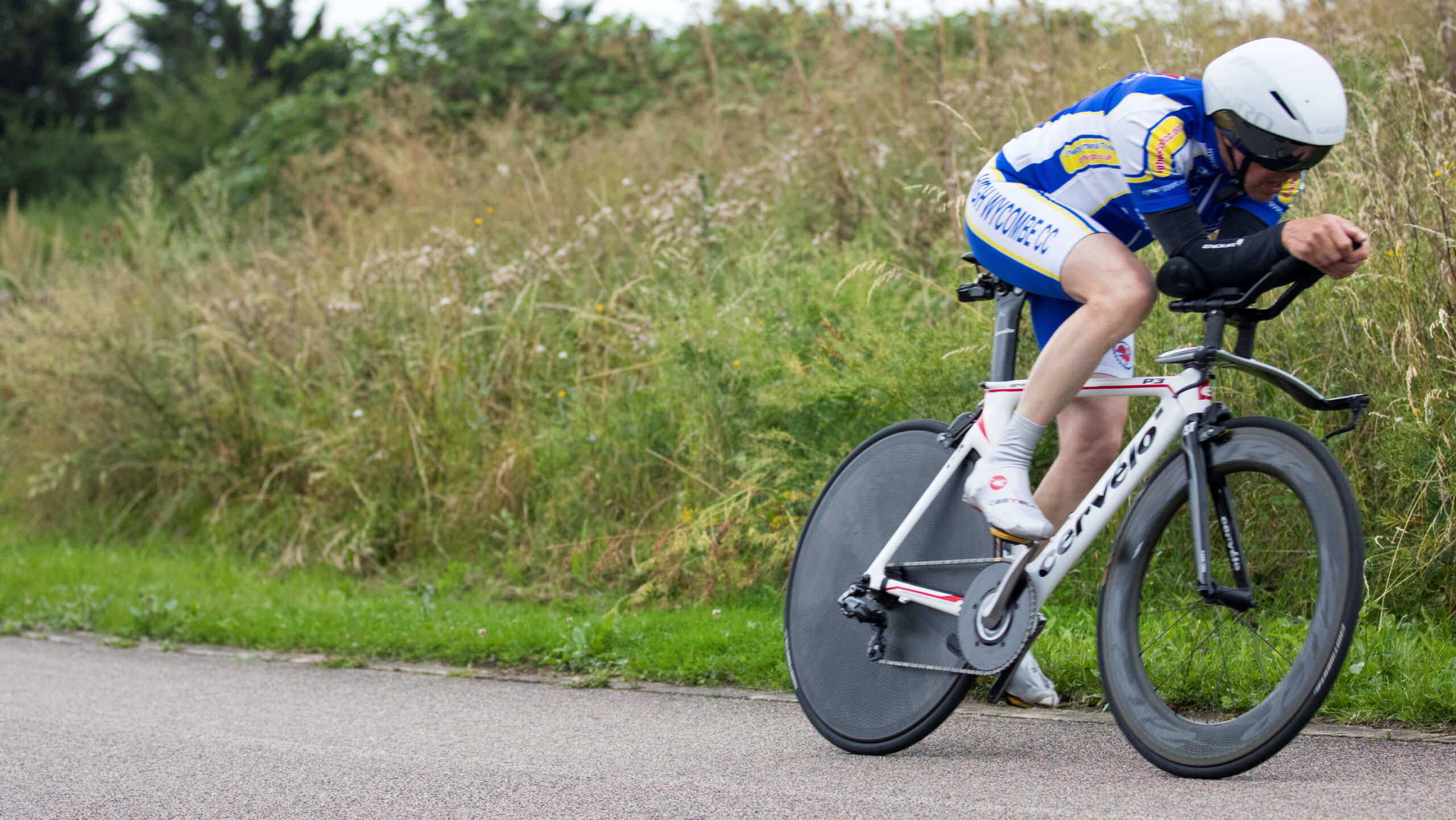 Minet Park Hillingdon westerley Cycling Club evening 11-lap time trial. P3C with Zipp 808 NSW and Zipp Super 9 disk. Giro AeroHead helmet.